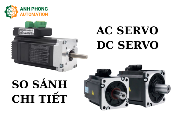 So sánh AC servo và DC Servo